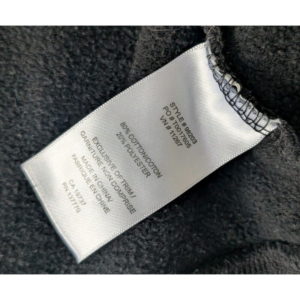 Roots 73 Riverside Full Zip Fleece Hoodie Cozy Women's Size Large Black - Picture 4 of 8
